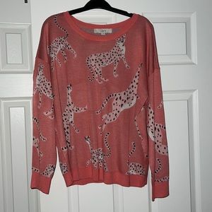 Animal Print Sweater - NWT